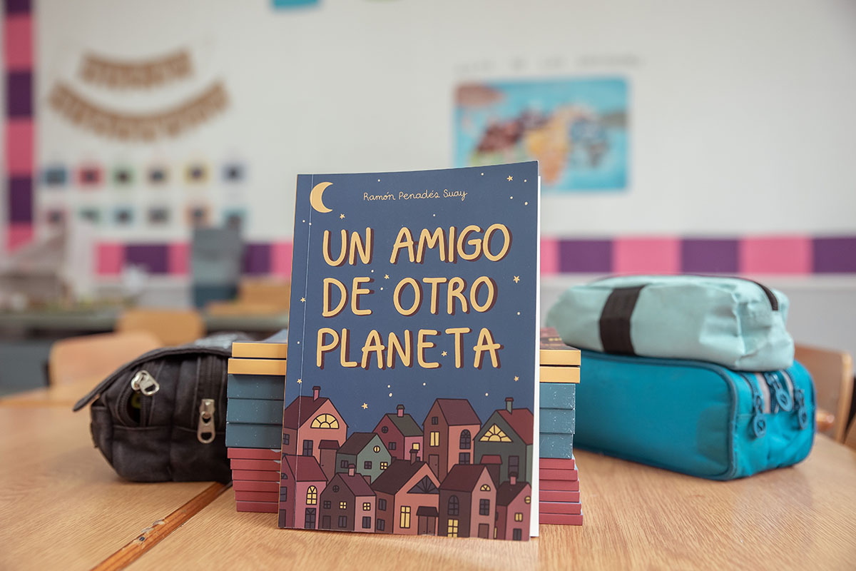 Imagen interior del libro Un amigo de otro planeta