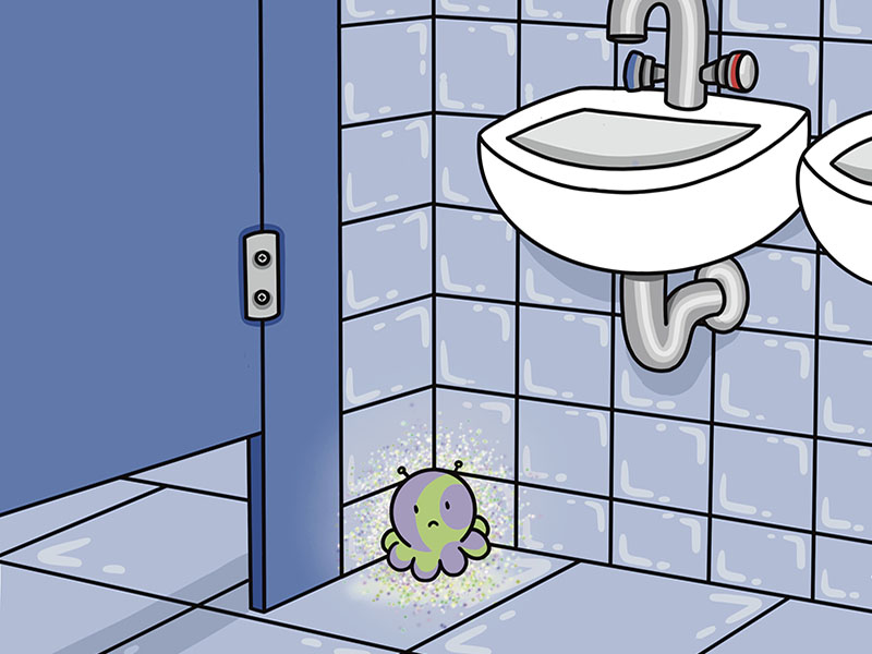 Ilustración 4 — Un amigo de otro planeta