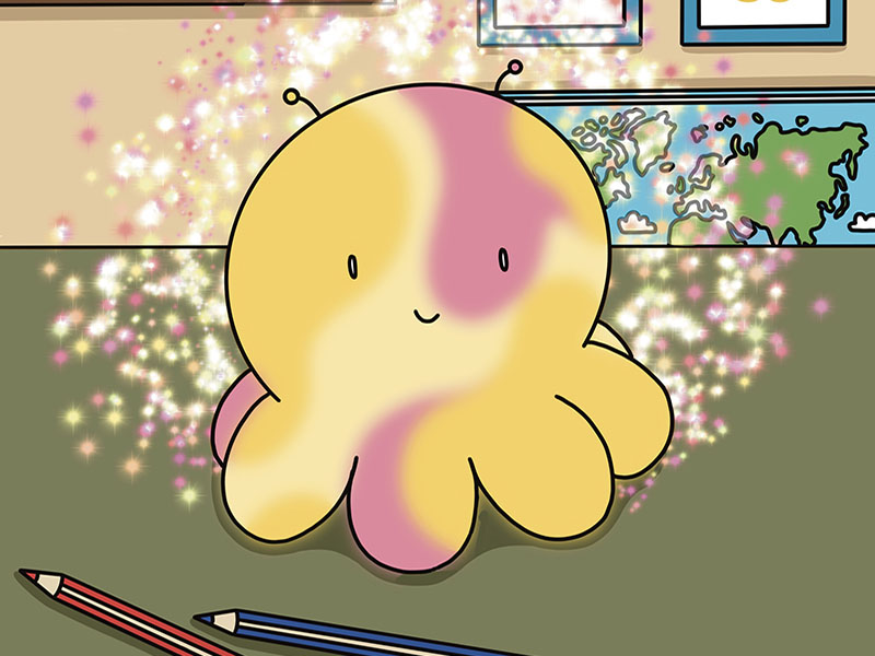 Ilustración 6 — Un amigo de otro planeta