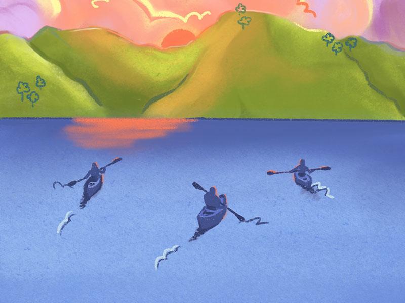 Ilustración 5 — Un viaje inolvidable